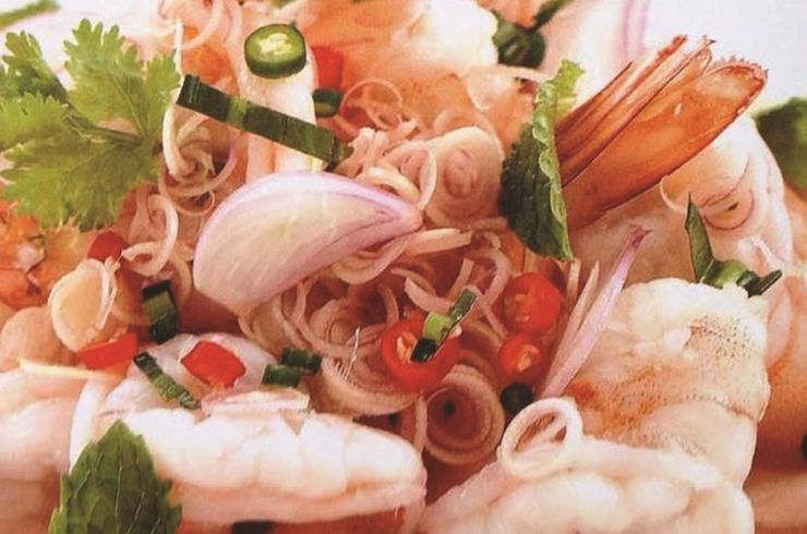 プラクン（海老とハーブのサラダ）