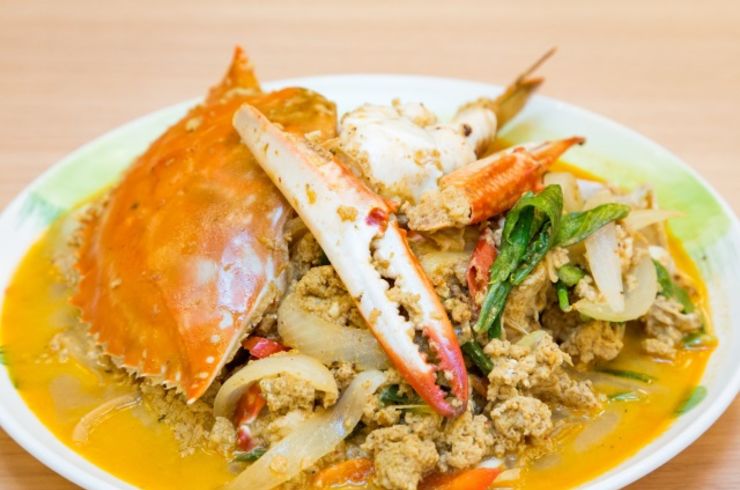 パッポンカレー（玉子と海鮮にほのかなカレー）