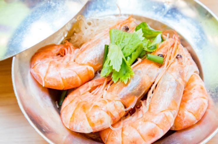 クンオブンセン（春雨入り海老蒸し）